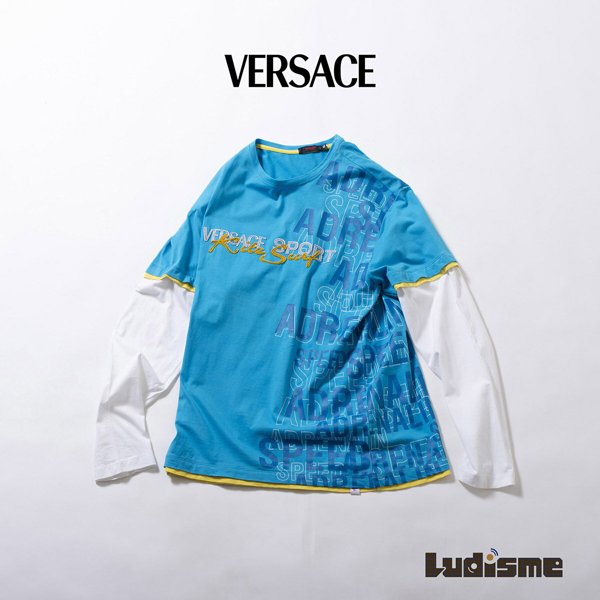 Versace ◆ シンプルなブランドロゴ ロンTシャツ 送料込み 楽天市場】長袖(ブランドヴェルサーチェ・柄ロゴ)の通販