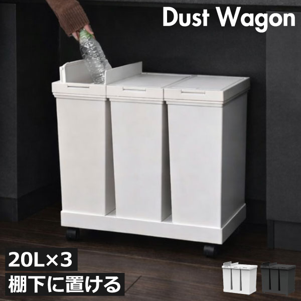 ゴミ箱分別キッチンスリムおしゃれダ...