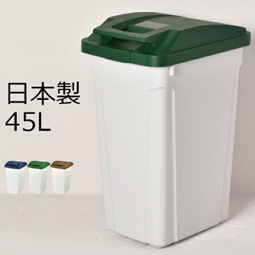 日本製 ハンドルペール 45L ゴミ箱 ごみ箱 ダストボックス ふた付き おしゃれ 分別ゴミ箱 屋外ゴミ箱 45リットルゴミ箱 スリムゴミ箱 キッチンゴミ箱 インテリア雑貨 北欧ゴミ箱 リビングゴミ箱 デザインゴミ箱 生ごみゴミ箱 オムツ 見えない 収納 カウンター 薄型 アスベル