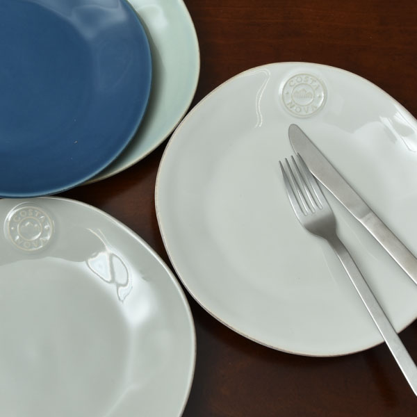 食器 おしゃれ プレート 器 ワンプレート サラダ パン 皿 お皿 電子レンジ 食洗機対応 オーブン 冷凍 モーニングプレート 洋食器 和食器 和食 うつわ カフェ ホワイト ターコイズ デニム サンドグレー グレー カフェ セット(COSTA NOVA コスタノバ サラダプレート 21cm) monogallery-10003327 モノギャラリー サンプル画像2
