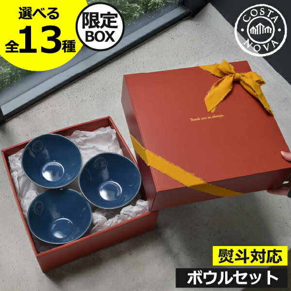 コスタノバ 食器 ギフトセット 【全13種】【当店限定ボックス】 丼 和食 どんぶり 鉢 耐熱 おうちカフェ 煮物鉢 取り皿 茶碗 深め 電子レンジ 食洗機対応 洋食器 来客用 北欧 ギフト プレゼント ボウル ミニボウル ラメキン( COSTA NOVA コスタノバ ボウルセット )