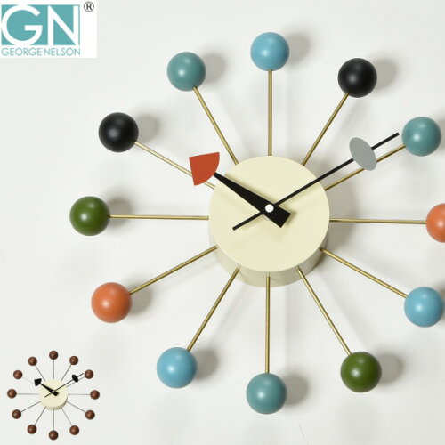 歴史的デザイナー「ジョージ・ネルソン」が世界に誇る掛け時計「ネル...