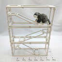 自分でつくろう!【ハムスタータワー スロープ 3段】 遊び場 運動 ストレス発散 運動不足解消 おもちゃ 迷路 スポーツ レイアウト自由 組み換え自由 透明 クリア ハムスター 小動物 ペット ニューノーマルブロック 送料無料(4)
