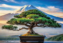 ジグソーパズル YM 富士山と眺める盆栽 70pc コパン 10×14.7cm(3)