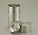 ★送料無料★【桐箱入】大阪錫器茶壷 さざなみ 中次(大)※名入不可※【新茶保管 保存容器 茶壷 錫器茶筒 酒器】オオサカスズキ おおさかすずき osakasuz...