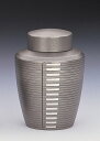 ★送料無料★【桐箱入】大阪錫器茶壷 イブシ トジメ※名入不可※【新茶保管保存容器茶壷錫器茶筒酒器】オオサカスズキ おおさかすずき osakasuzuki //誕...