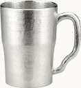 【送料無料】【ラッピング無料】【桐箱入】大阪錫器 シルキーシリーズジョッキ ノーブル【名入無料】錫タンブラー 錫製品 ビールジョッキ 名入れ ぐい呑み タンブラ...