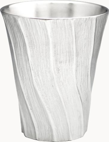 【桐箱入】送料無料大阪錫器　タン