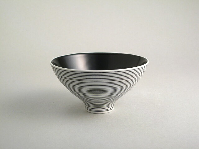 KIHARA(キハラ)象嵌(zougan)飯碗・黒呉須象嵌【ぐい呑み 焼酎 酒器 有田焼 陶器 食器】arita aritayaki /誕生日/プレゼント/贈り...