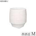 KIHARA(キハラ)香酒盃 赤呉須象嵌 Mサイズ【ぐい呑み...