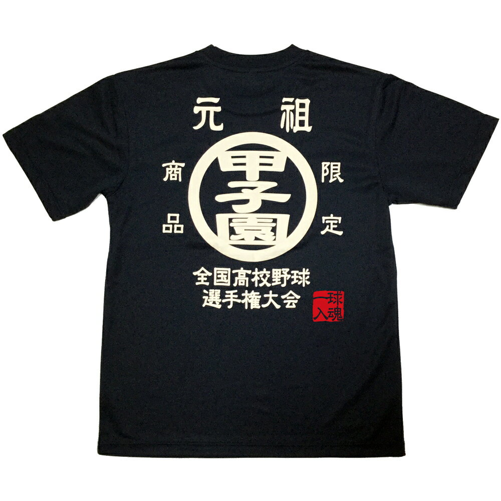 【メール便OK】履正社VS 星稜 甲子園 全国高等学校野球選手権大会元祖甲子園Tシャツドライメッシュ 高校野球グッズ　応援グッズ　甲子園グッズ