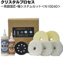 クリスタルプロセス 一発鏡面 匠・極システムセット <N10040 バフセット 最先端研磨システム>【送料無料】
