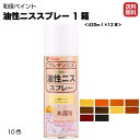 和信ペイント 油性ニススプレー 420ml×12本/箱 ＜屋内木部・木工作品・家具・木材・ひさしのある屋外木部・ドア＞ 【送料無料】