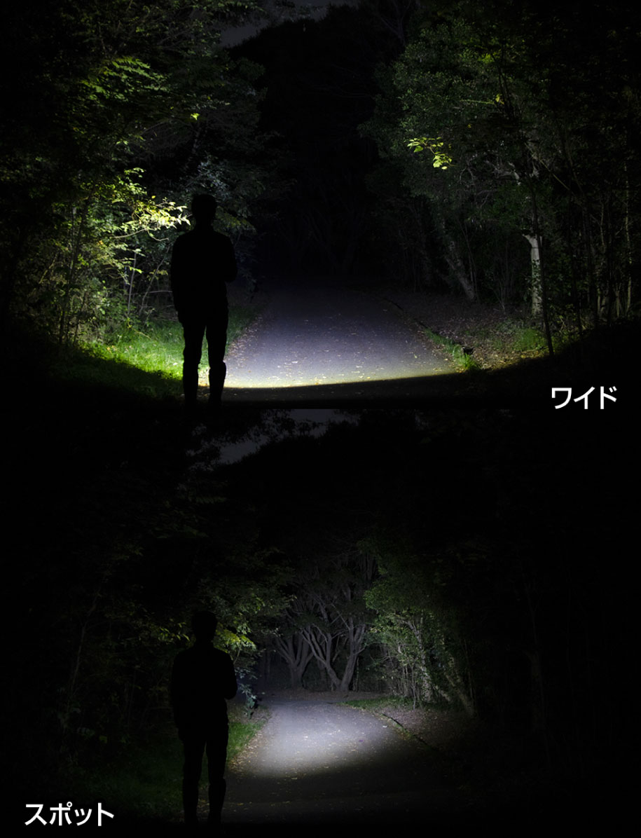 ジェントス GENTOS LEDハンディライト REXEED RX-332D＜高輝度チップタイプ白色LED 懐中電灯 倉庫内作業 防災＞【送料無料】 3