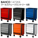 【欠品時、納期2~4か月ほどかかります。】BAHCO バーコ 1472K6 ツールストレージエン
