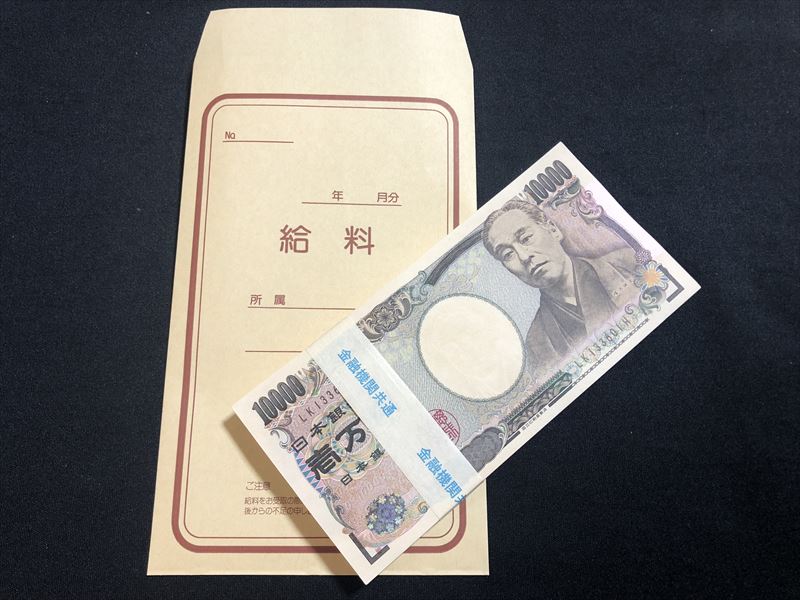 100万円札束 1束 ダミー 給料袋 1枚付き 金融機関共通 文字入り ポチ袋 ドッキリ お年玉 楽 ...