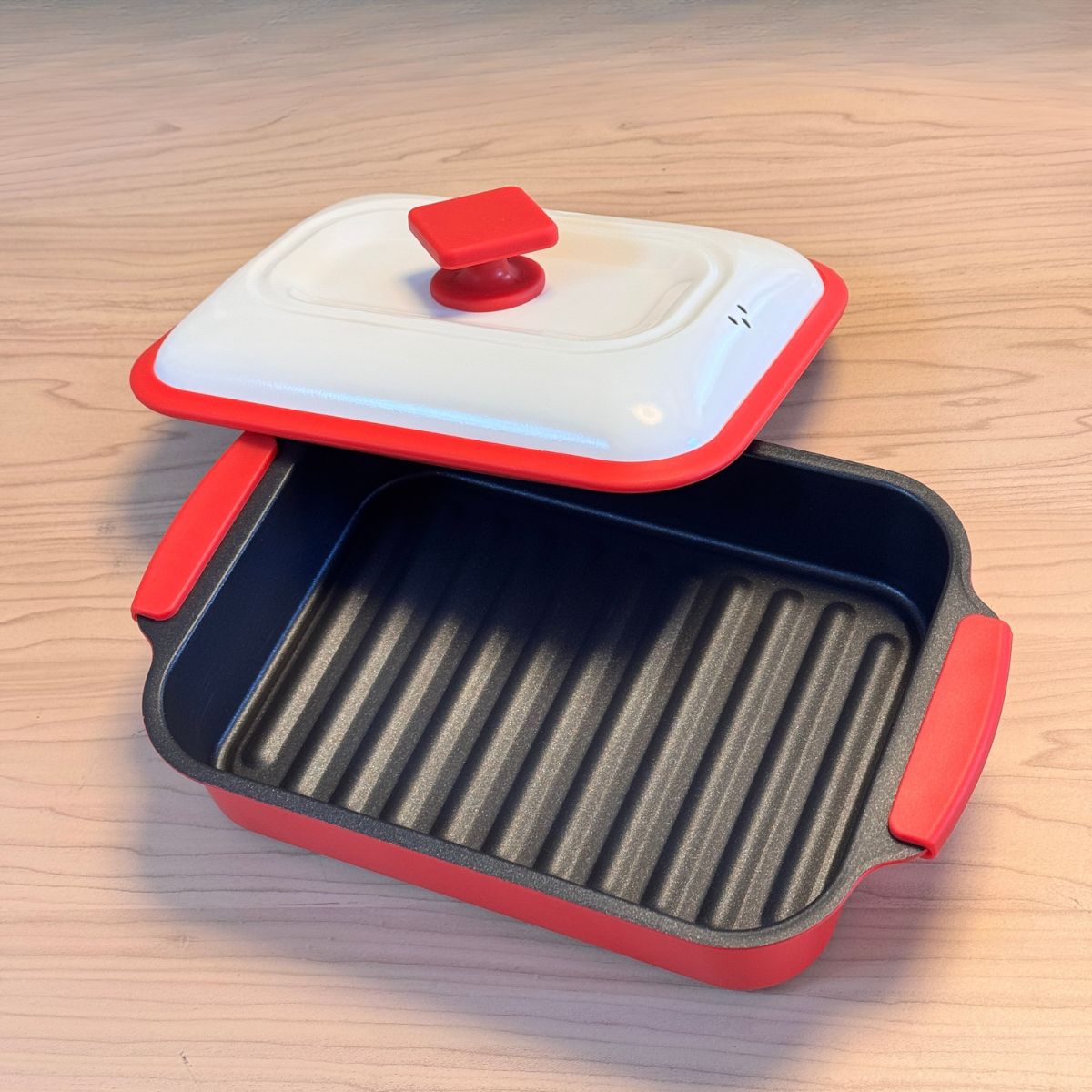 【まとめ買い10％OFFクーポン】電子レンジ 焼き魚 電子レンジ調理器 焼く グリル 食洗機対応 魚焼き器 目玉焼き 魚焼き ヒロコーポレーション 食洗器対応 HTO-8957 電子レンジ専用調理器 魚 ステーキ 煮物 肉じゃが 焼肉 modere 人気 焼き芋 レンジクック 揚げ物 チキン monokono-bigbox-10000036 MONOKONO BIGBOX サンプル画像2