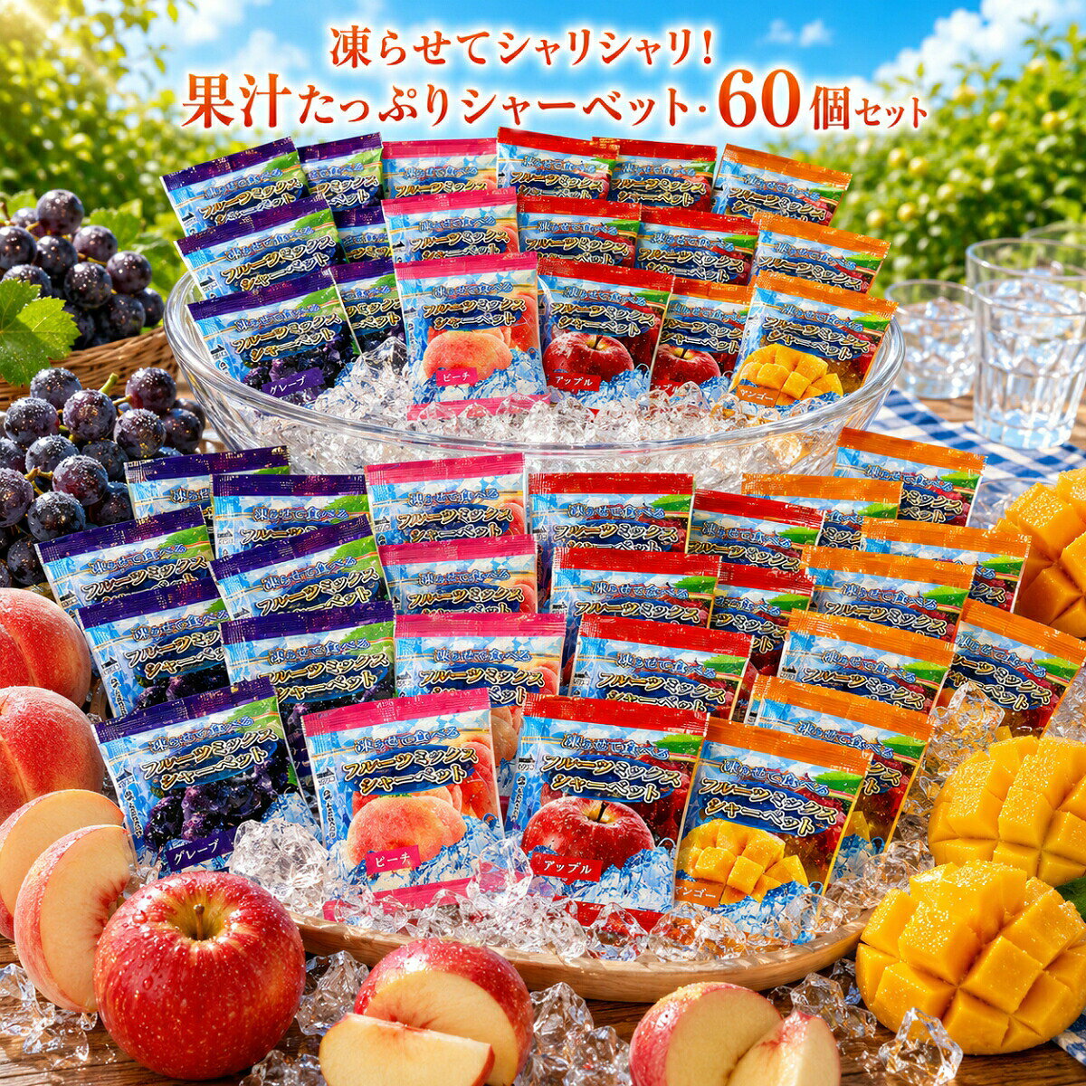 楽天市場】お菓子 業務用 個包装（シャーベット｜アイスクリーム