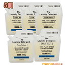 THE LaundryDetergent 詰替えパック 450g×5袋 詰め替え用 ザ ランドリー 液体洗剤 洗浄剤 環境洗剤(エコ洗剤) 衣類用 海へ 洗剤 詰替え ;自然に優しい 2度洗い不要 がんこ ザ・洗濯洗剤 すすぎ不要 Think Nature 100% PLANT-BASED CLEANING AGENT The(3)