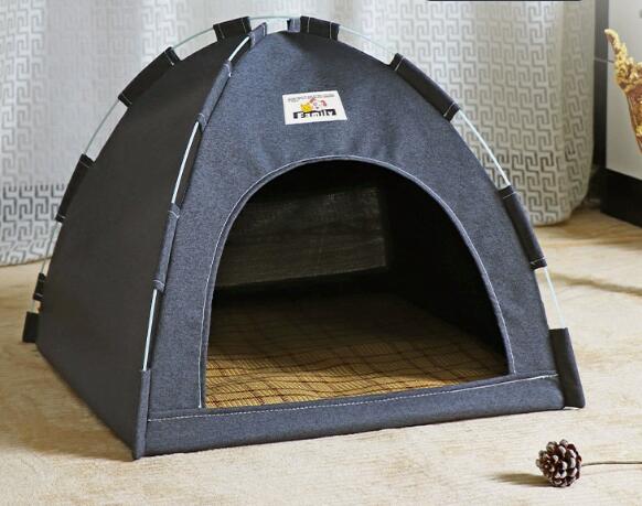 ペットテント 猫犬用小屋 猫ベッド 猫ハウス ペットハウス ワンタッチ式 組み立て...