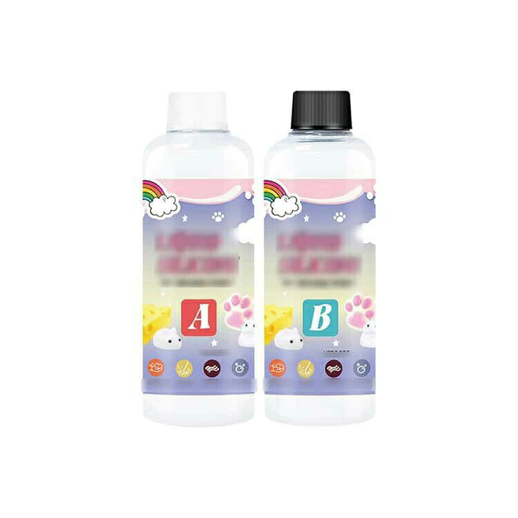 スクイッシーキット DIY スクイーシーシリコンキット スクイーズ手作りキット こども 子供 大人 モチモチ レジン アソート やみつき ストレス解消 フロッ 肉球モールド キッズ グミ monolith-1-10011516 モノリスプラス サンプル画像3
