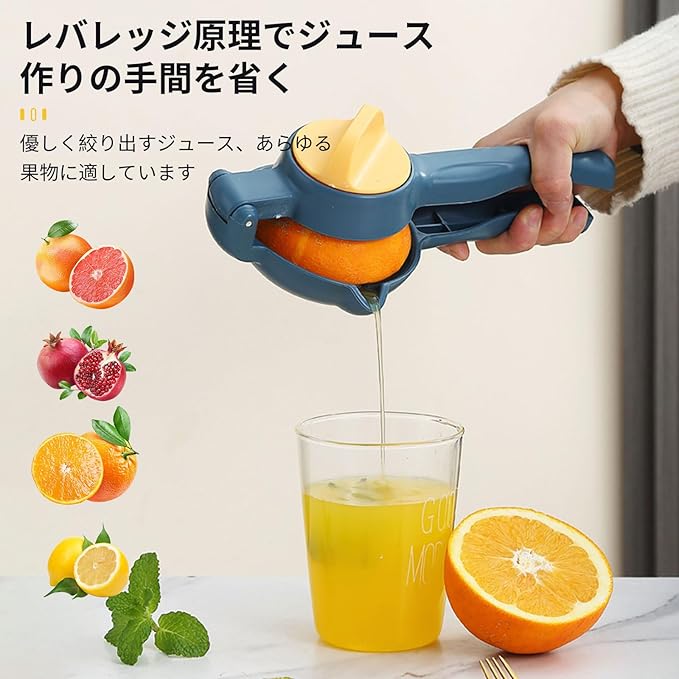 フルーツ搾り器 果汁しぼり器 果汁ジューサー 絞り器 フルーツしぼり ハンドスクイーザー ハンドジューサー ジュース絞り器 レモン絞り器 手動ジューサー 手作り ハンドジューサー果物 搾り器