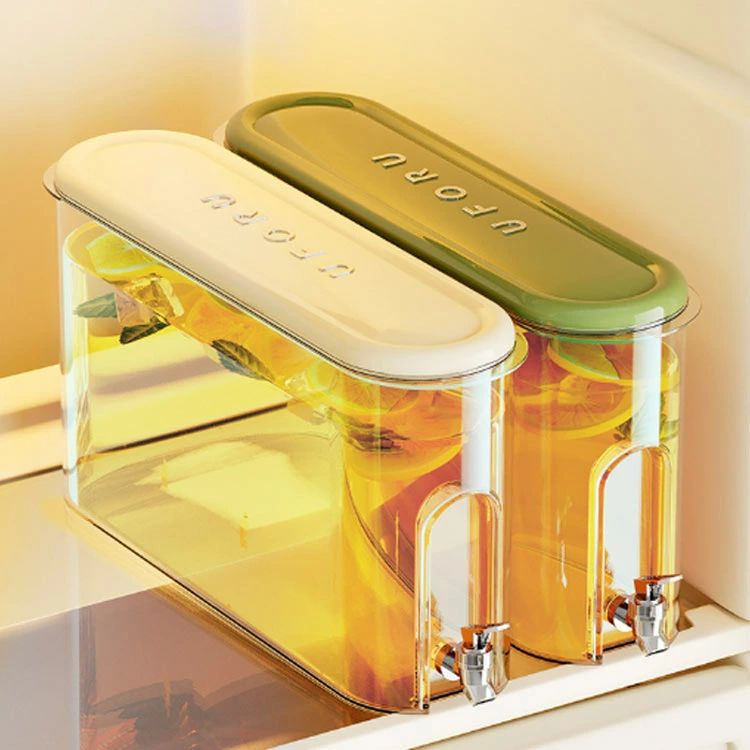 モノリスプラスの耐熱 4L 洗いやすい ピッチャー 大容量 スリム 麦茶ポット 広口 プラスチック ジャグ 蛇口付き お茶ポット 冷水ポット ウォーターボトル 冷蔵庫 冷水筒 水筒 4L 水出し 冷茶 水差し お茶 麦茶 ジュース ドリンク｜アングル3