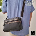 BRELIOUS ブレリアス ショルダーバッグ メンズ ブランド 40代 50代 平野鞄 大きめ 大きい KBN16430(4)