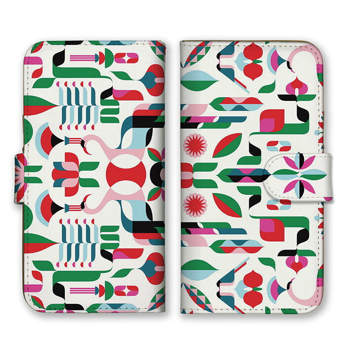 Rakuten - 全機種対応 手帳型 スマホケース SIMフリー対応 花柄 春 蝶々 蝶 チョウ ストリート 芸術 錯覚 落書き 手書き デザイン 定番 人気 オススメ レトロ カメラ 写真 スナップ set10219 iPhone14 13 12mini Pro Max SE(第3世代) Galaxy Xperia AQUOS