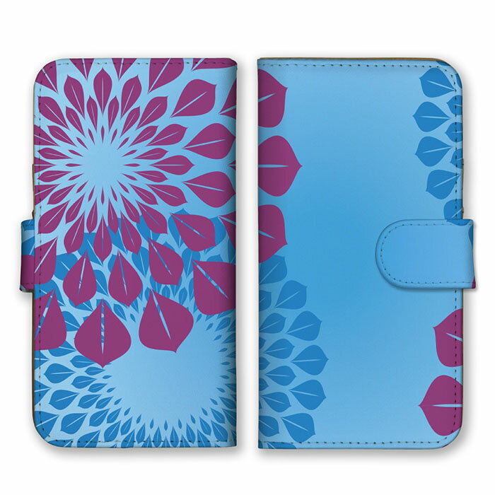 全機種対応 手帳型 スマホケース SIMフリー対応 花火 花 花びら 北欧 芸術 デザイン アート 柄 模様 シンプル モダン お洒落 落ち着いた ハワイアン ハワイ フラワー set13278 iPhone14 13 12mini Pro Max SE(第3世代) Galaxy Xperia AQUOS