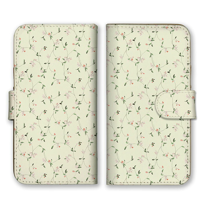 Rakuten - 全機種対応 手帳型 スマホケース SIMフリー対応 花 花柄 模様 シンプル 総柄 デザイン アート 柄 人気 最新 オススメ 定番 グラフィック 流行 お洒落 オレンジ グリーン ピンク set14348 iPhone14 13 12mini Pro Max SE(第3世代) Galaxy Xperia AQUOS