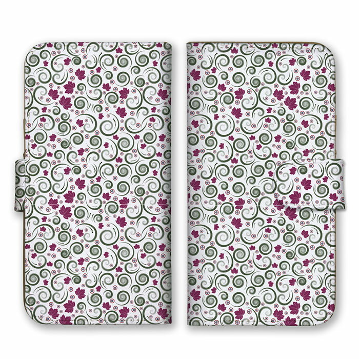 Rakuten - 全機種対応 手帳型 スマホケース SIMフリー対応 花 花柄 模様 派手 リアル 総柄 デザイン アート 柄 人気 最新 オススメ 定番 グラフィック 流行 お洒落 グリーン ブラウン イエロー set14432 iPhone14 13 12mini Pro Max SE(第3世代) Galaxy Xperia AQUOS