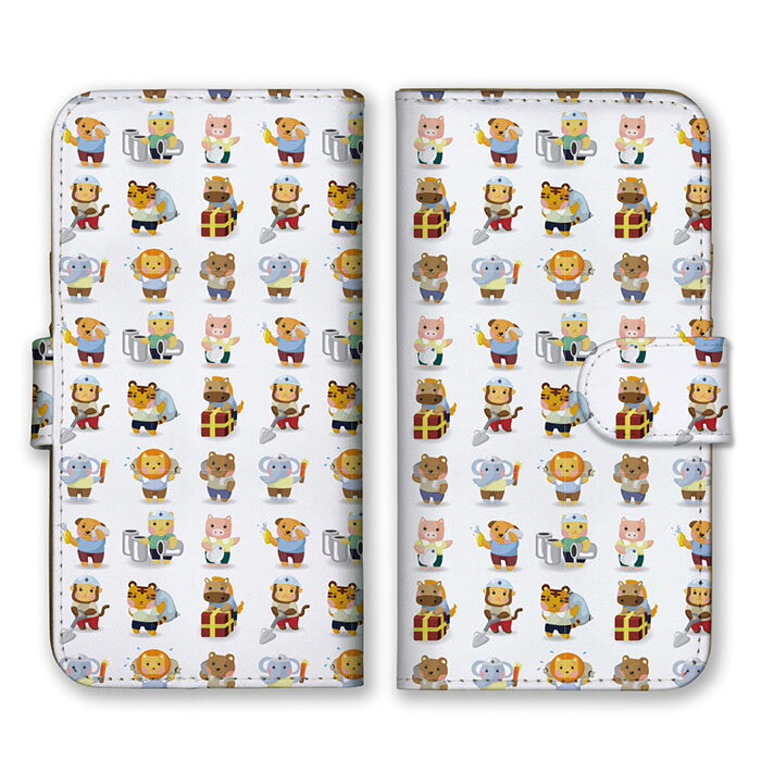 Rakuten - 全機種対応 手帳型 スマホケース SIMフリー対応 遊園地 乗り物 テーマパーク デザイン 芸術 アート かわいい おしゃれ 派手 細かい オススメ 個性的 マルチカラー カラフル set14772 iPhone14 13 12mini Pro Max SE(第3世代) Galaxy Xperia AQUOS