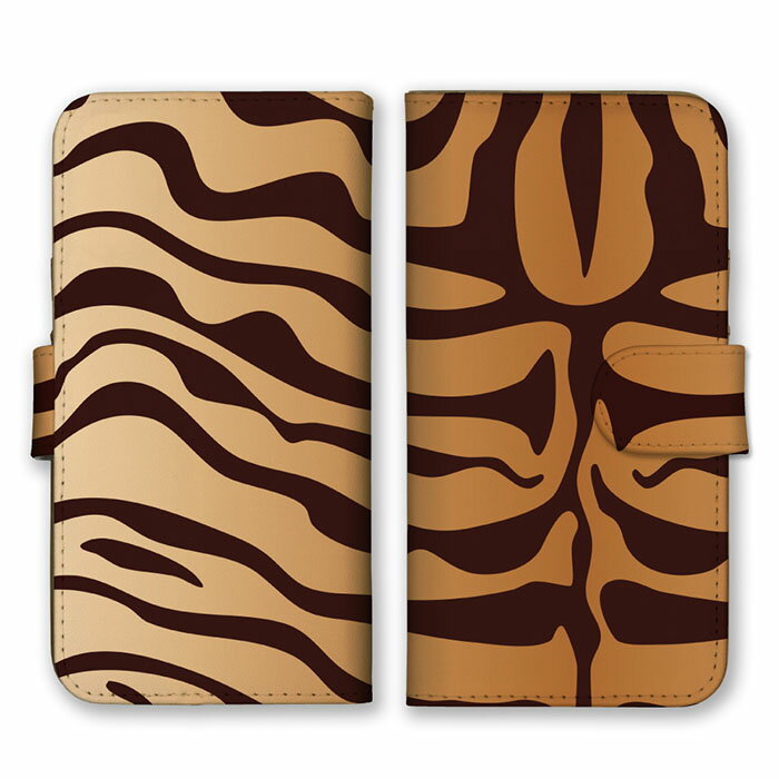 全機種対応 手帳型 スマホケース SIMフリー対応 アニマル柄 ヒョウ柄 柄 模様 デザイン 芸術 アート 派手 奇抜 個性的 人気 かわいい オススメ おしゃれ 黒 黄土色 オレンジ 橙 set15174 iPhone12 11 Pro Max SE(第2世代) XS Galaxy Xperia AQUOS