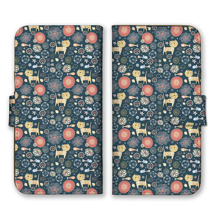 Rakuten - 全機種対応 手帳型 スマホケース SIMフリー対応 set20147 iPhone14 13 12mini Pro Max SE(第3世代) Galaxy Xperia AQUOS