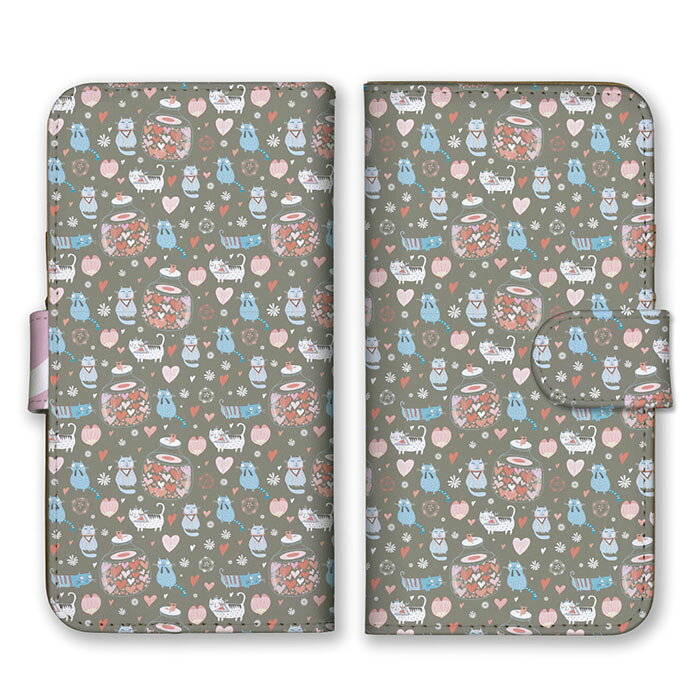 Rakuten - 全機種対応 手帳型 スマホケース SIMフリー対応 set20646 iPhone14 13 12mini Pro Max SE(第3世代) Galaxy Xperia AQUOS