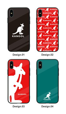 KANGOL カンゴール 衝撃吸収 ガラスケース ウルトラスリム ラウンドタイプ スマホケース 耐衝撃 強化ガラス iPhoneSE(第2世代) SE2 X/XSケース TPU ハードケース 光沢 iphone8 カラフル カンガルー ファッションブランド ヒップホップ ポップ
