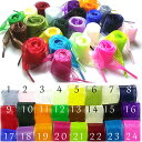 【新入荷】【24色展開】【靴ひも シューレース】【150cm】【2.5cm幅】光沢のあるオーガンジー素材のシューレース 2本入り(1足分)/シューズアクセサリー...