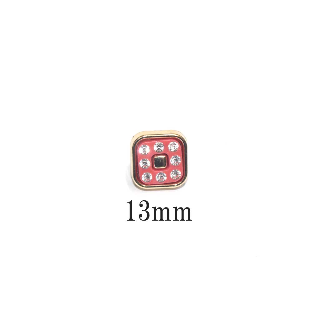 BT-801-ピンク【メタルボタン】【13mm
