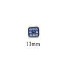 BT-801-ブルー【メタルボタン】【13mm
