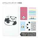 (5/9 20:00〜5/16 01:59 15%OFFクーポン配布) 【PSE適合品】 当店オリジナル商品 パンダ USB出力 リチウムイオンポリマー充電器 ...
