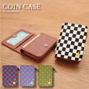 (5/3〜5/6まで15%OFFクーポン配布) No58 Popchecks コインケース 小銭入れ ICOCA Suica パス | かわいい 二つ折り 2枚...