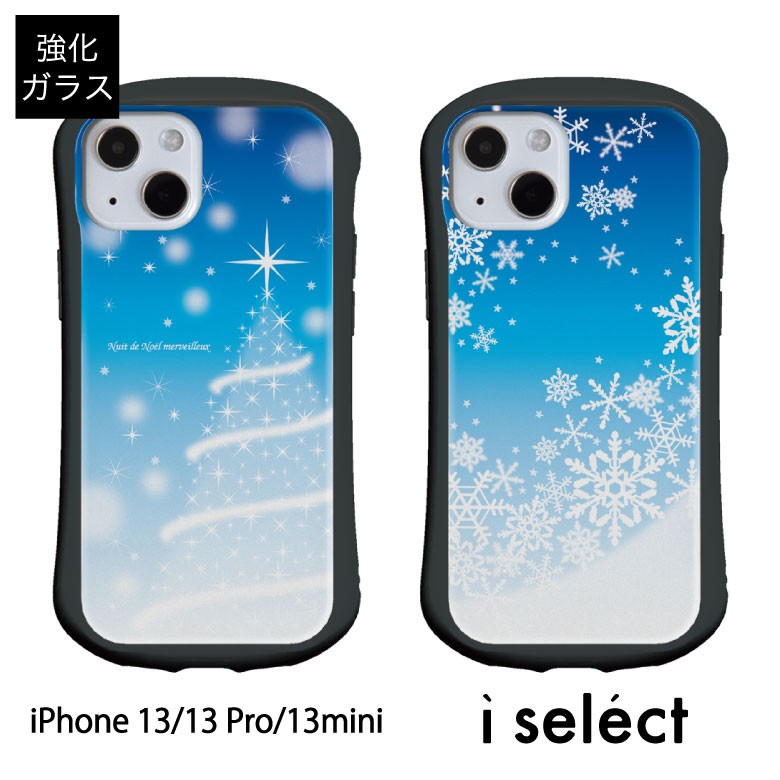 No84 White Christmass i select ϥ֥åɥ iPhone 13 Pro Mini 饹 ե13 ޥۥ С ֥롼  å ꥹޥĥ꡼