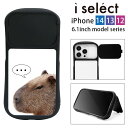 Capybara i select iPhone14 iPhone13 iPhone12 6.1C`fΉP[X KX TPU nCubhP[X JK[h X^h@\t iPhone 14 Pro iPhone 13Pro v  | P[X iPhoneP[X iPhoneJo[ iphone14P[X iphone13P[X