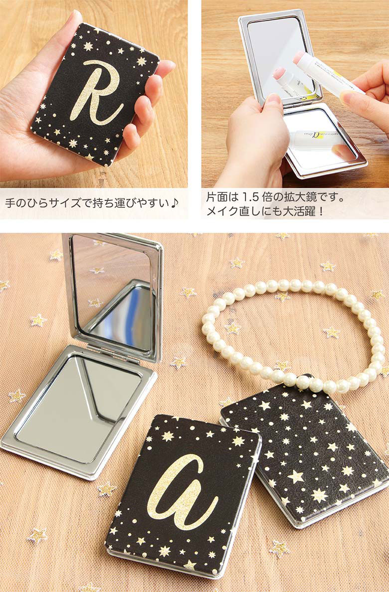 エレガンス　コンパクトミラー【鏡】上品なデザインの一品！中世のヨーロッパにタイムスリップしたようなエレガントな作りです♪【】【新商品】【大人気】【大大人気】