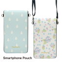 (マラソン限定10%OFFクーポン配布予定) No196 rainy day スマホポーチ スマートフォンポシェット ポシェット iPhone Android タッチ操作対応 ショルダーベルト 肩掛け 斜め掛け ポーチ 合皮 帆布 ジャケット 夏 梅雨
