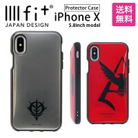 機動戦士ガンダム Iiiifit イーフィット Iphone X 5 8インチモデル対応 耐衝撃 ストラップホール付き シャア アニメ スマホカバー ケース スマホケース キャラクター ハード グッズ Iphonex Xs Iphonexs アイフォンxs ハードケース カバー ガンダム アイフォンx