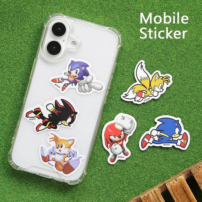 Rakuten - ソニック・ザ・ヘッジホッグ 3枚セット シールセット デコレーション ステッカー ソニック シャドウ テイルス ナックルズ 人気作品 キャラクター グッズ 雑貨 シール ステッカーセット 耐水