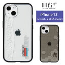 IIIIfit Clear エヴァンゲリオン iPhone13 クリアケース スマホケース キャラクター シンエヴァ ネルフ アニメ シンプル 透明 カバー アイフォン アイフォン13 ハードカバー ジャケット かわいい アイホン オシャレ アイフォンケース 携帯ケース