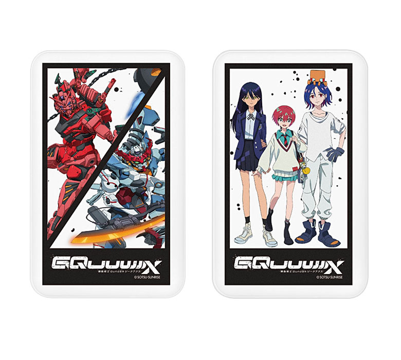 【PSE適合品】機動戦士 Gundam GQuuuuuuX MagSafe モバイルバッテリー マグネット ガンダム ジークアクス 赤いガンダム 磁石 USB出力 Type-C Type-A スマホ 充電器 ワイヤレス 5000mAh リチウム充電器 防災 災害対策
